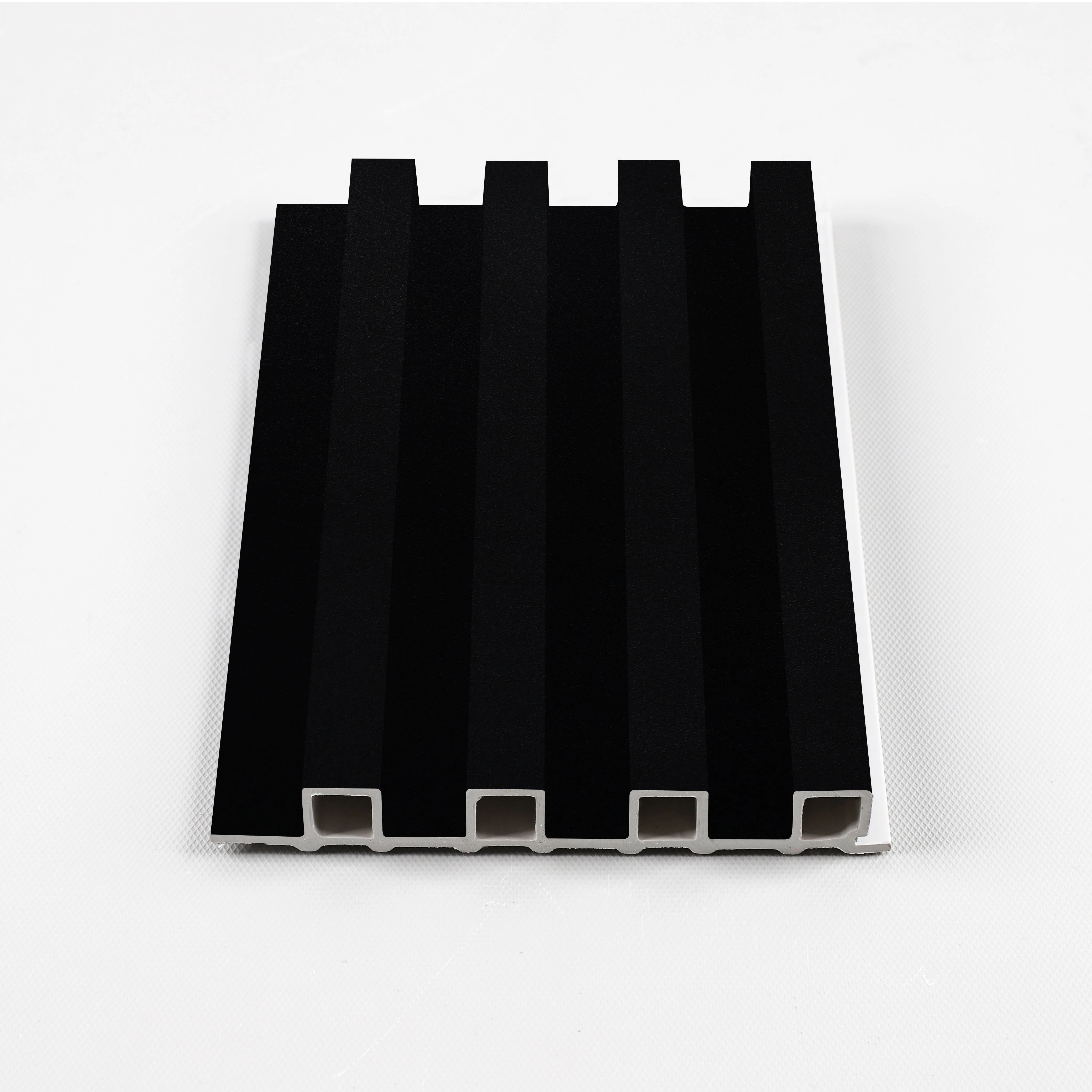 14-Pack Luxe Noir WPC Fluted 3D Wall Panels | 68 sq. ft./Box