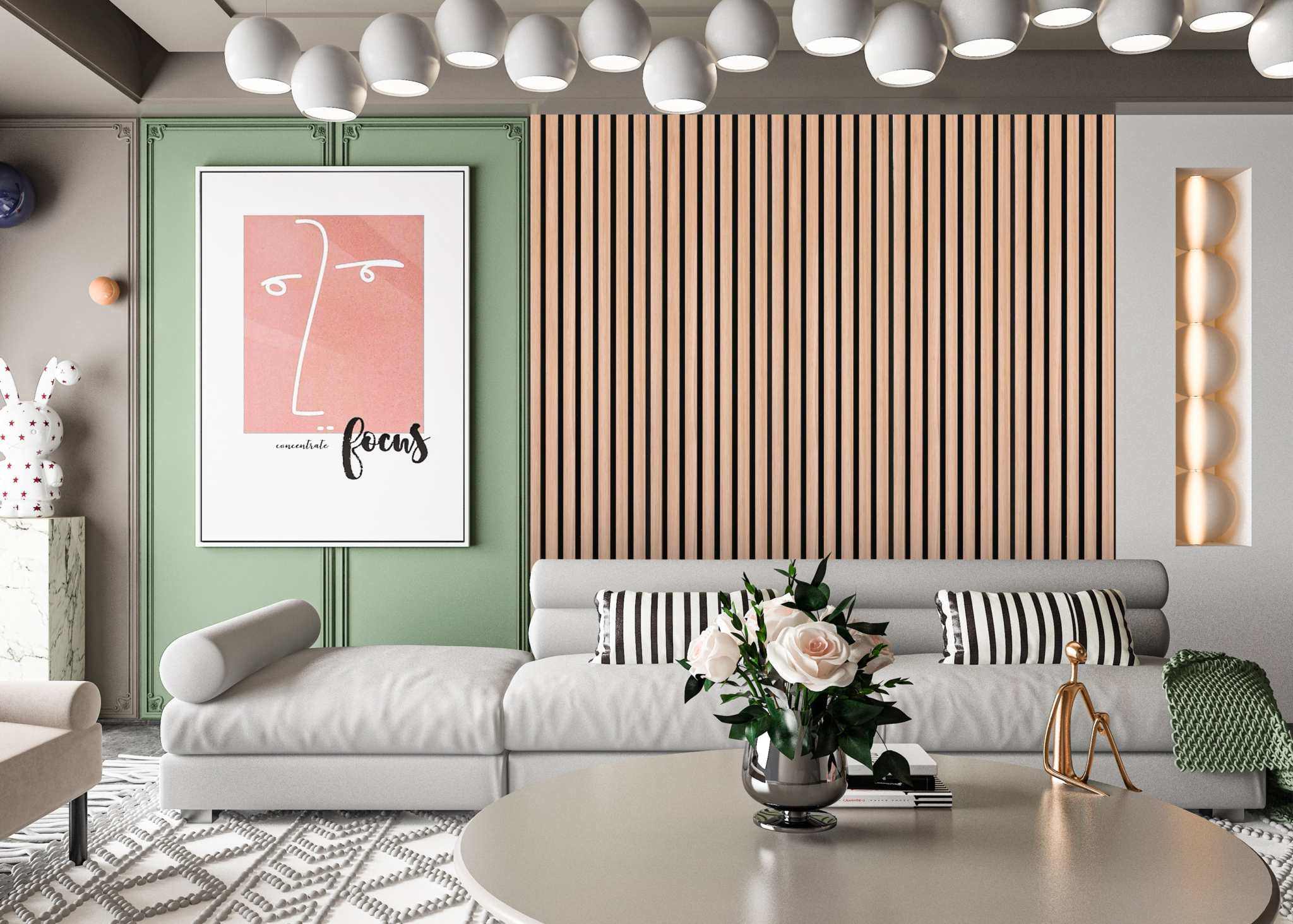 Acoustic Wood Wall Panel 94” x 24” - Soundproofing for Walls & Ceilings - Image 7