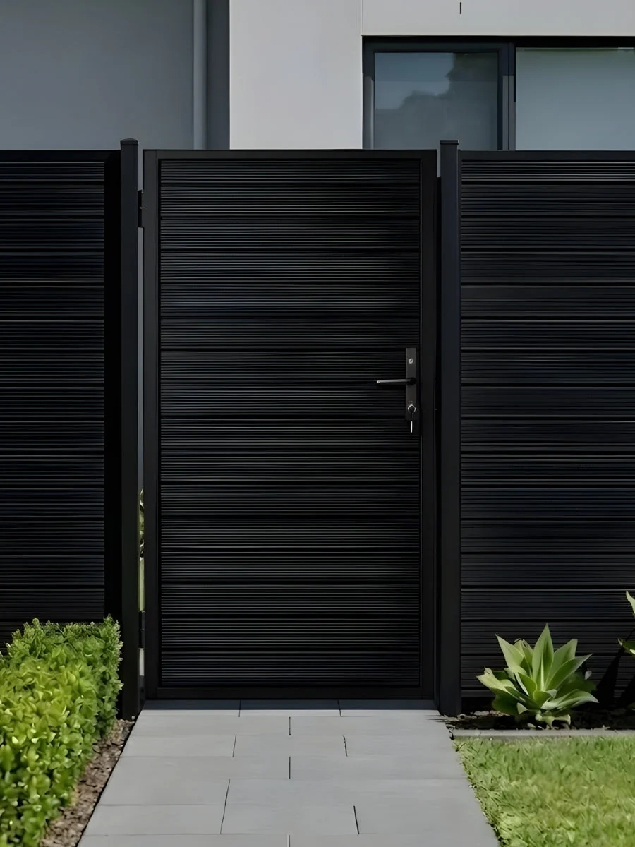 Aluminum Premium Fence Sing Gate (3ft x 6ft) – Modern, Heavy Duty, Full Privacy - Image 5