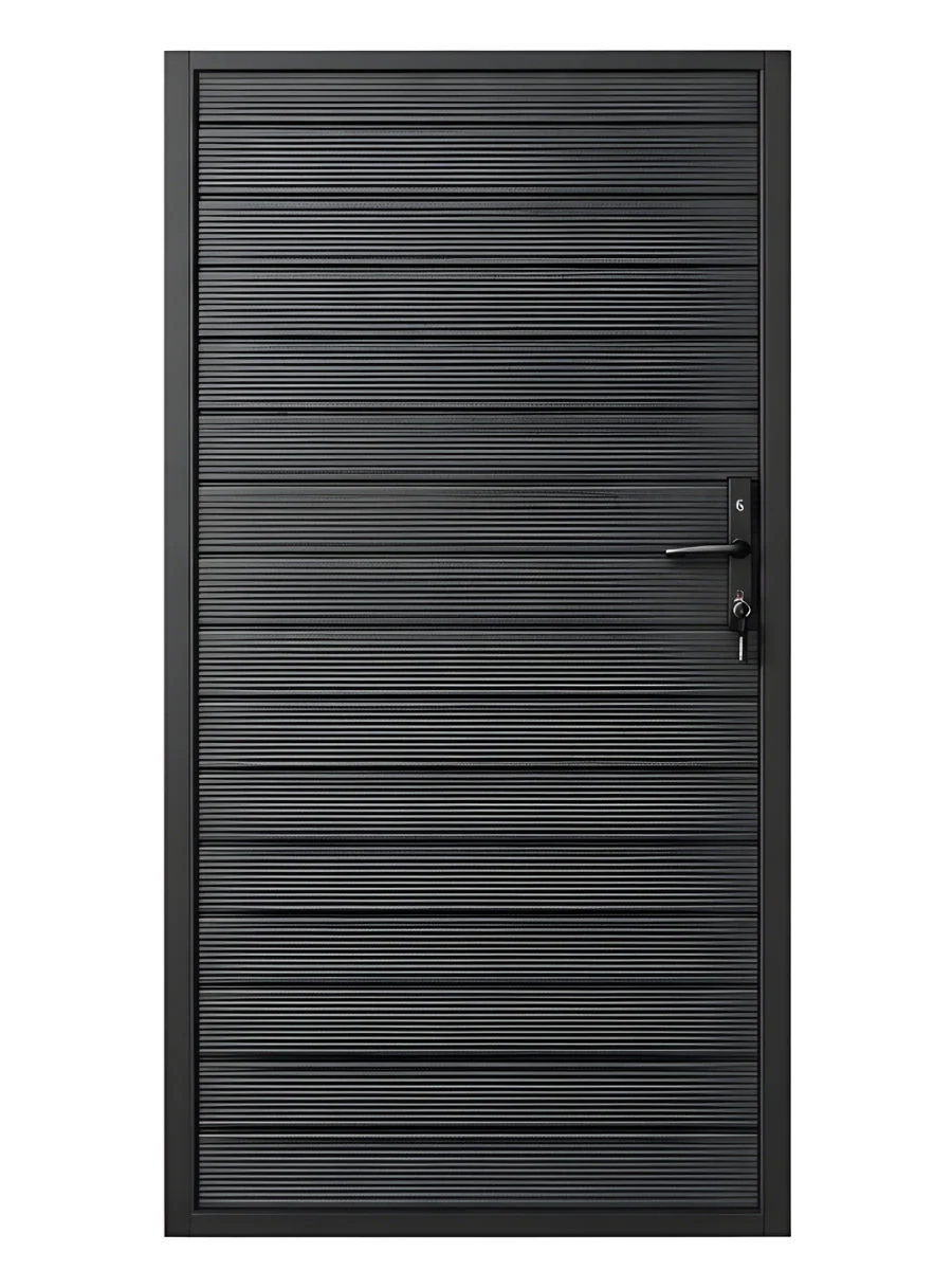 Aluminum Premium Fence Sing Gate (4ft x 6ft) – Modern, Heavy Duty, Full Privacy