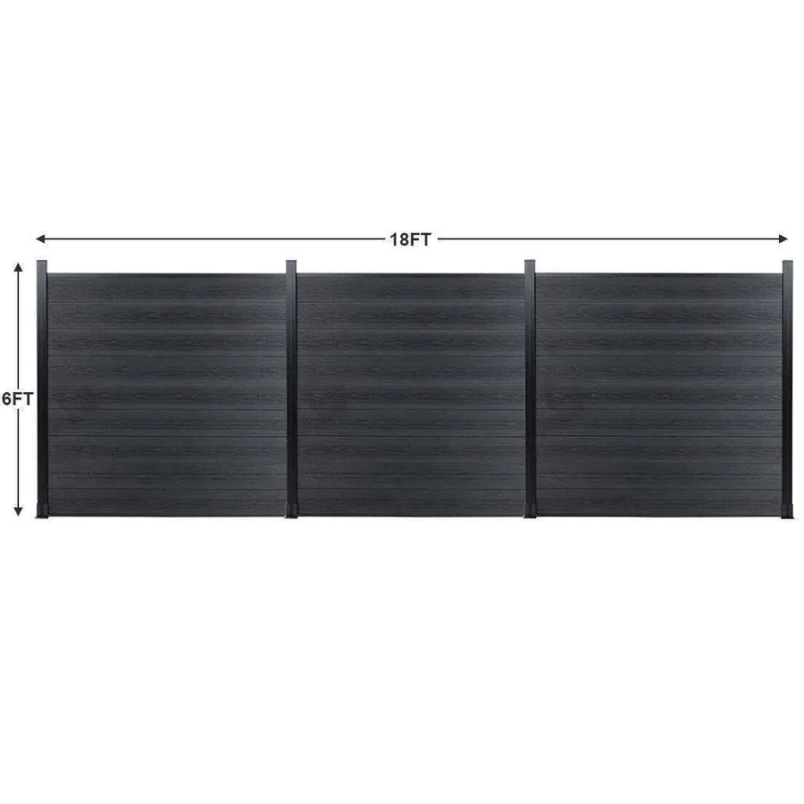 Composite Fence Co-extrusion Wholesale Discounted Price -Black - Image 10
