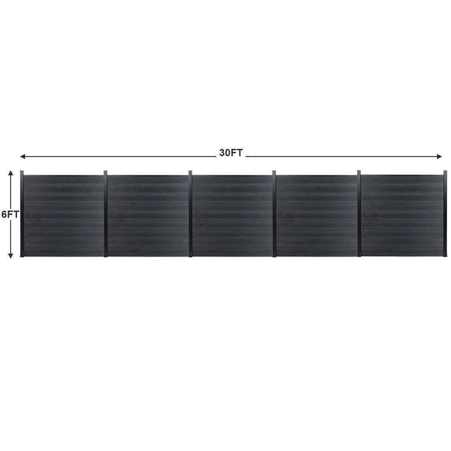 Composite Fence Co-extrusion Wholesale Discounted Price -Black - Image 12