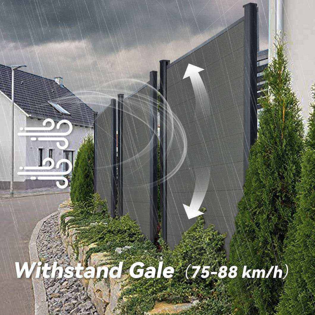 Composite Fence Co-extrusion Discounted Price -Silver Gray - Image 16