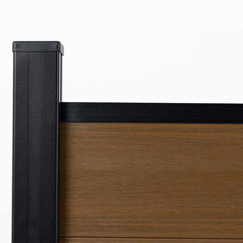 Composite Fence Co-Extrusion Wholesale Price  -Walnut - Image 24