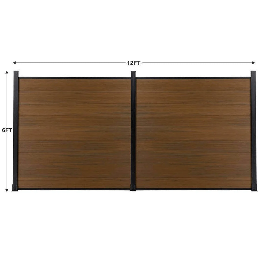 Composite Fence Co-Extrusion Wholesale Price  -Walnut - Image 7