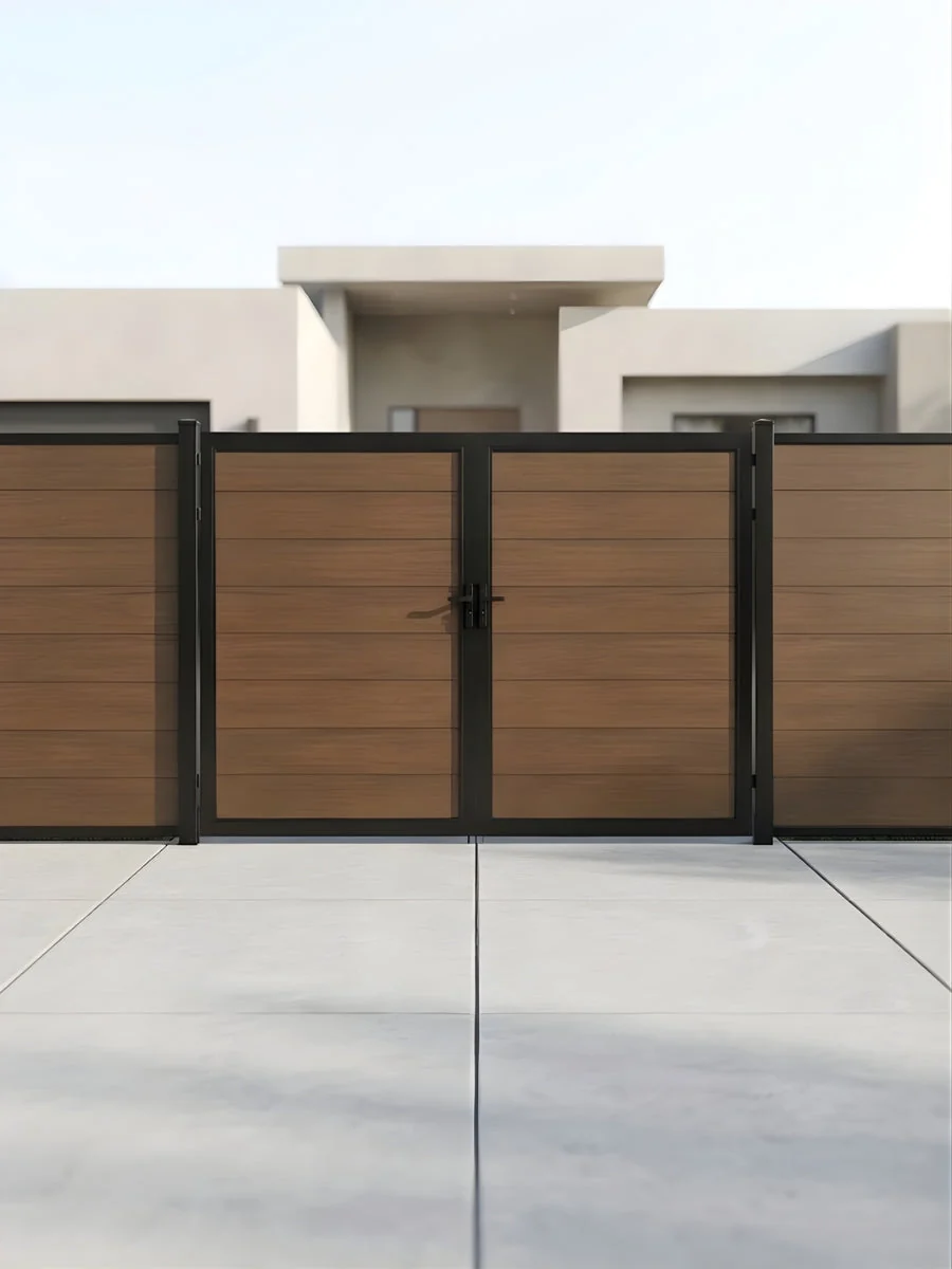 WPC Fence Double Gate (6ft x 10ft) - Image 5