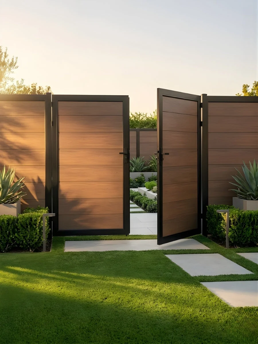 WPC Fence Double Gate (6ft x 10ft) - Image 9