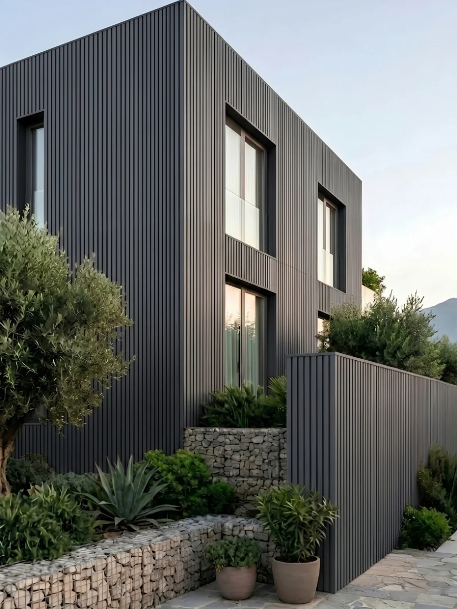 Gray Composite Wide Exterior Cladding | 5 PC/Box (32.6 Sq. Ft) - Image 9