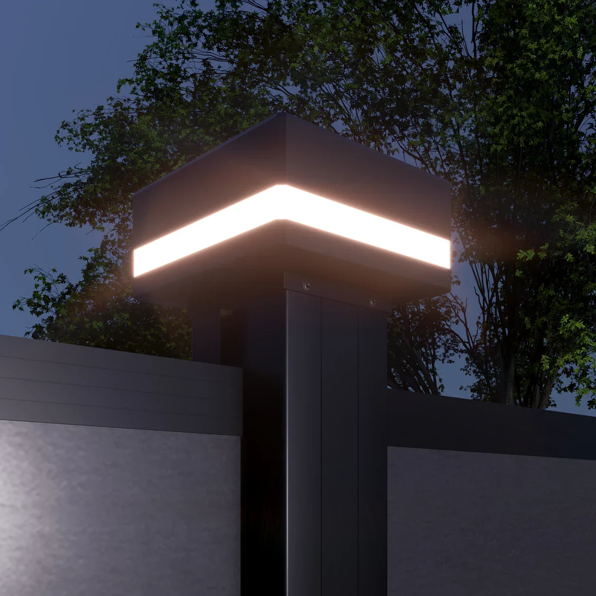 LED Cap for Composite Fence Post - Image 5