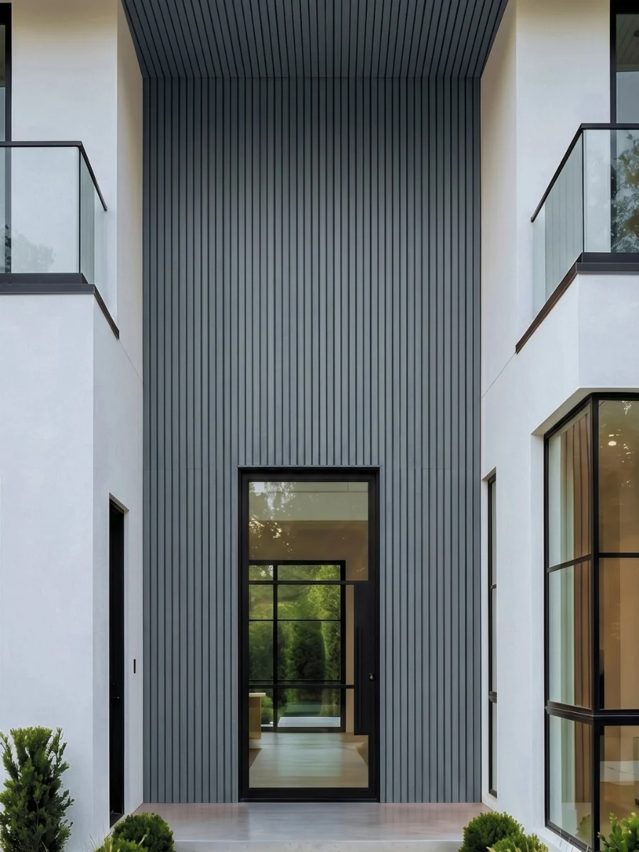 Light Gray Composite Wide Exterior Cladding |  5 PC/Box (32.6 Sq. Ft) - Image 6