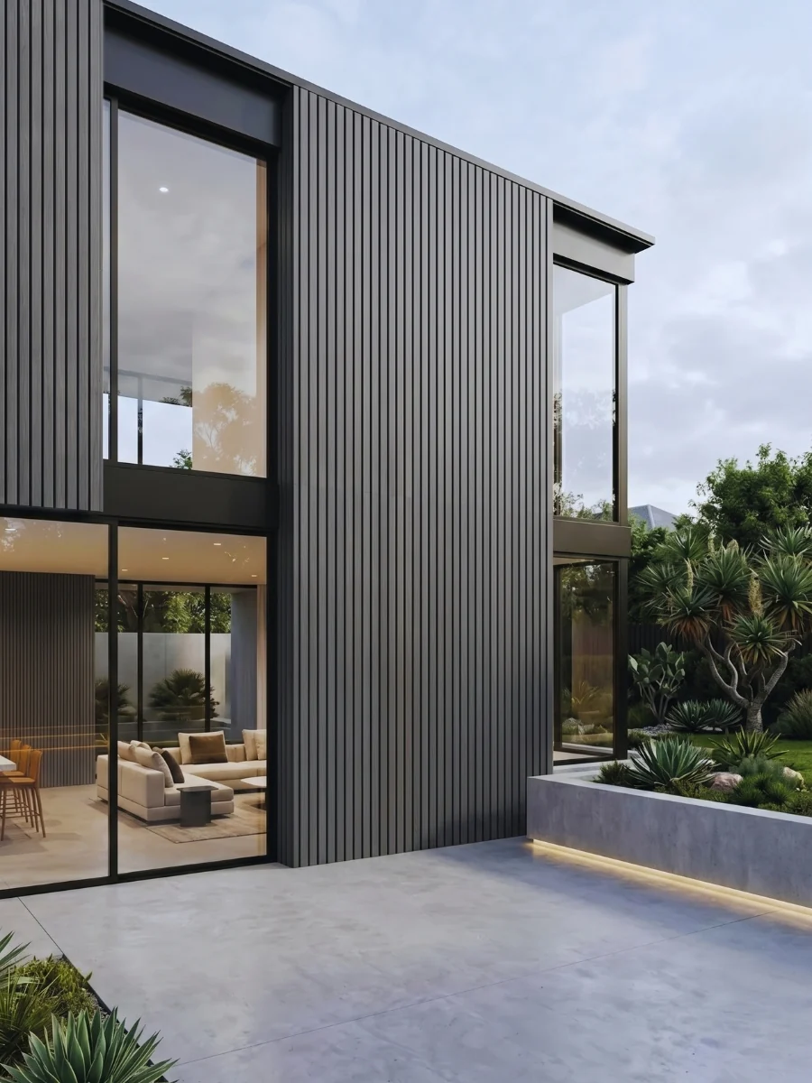 Light Gray Composite Wide Exterior Cladding |  5 PC/Box (32.6 Sq. Ft) - Image 9