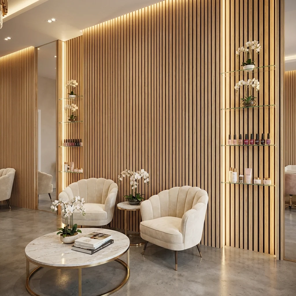 Royal Oak Acoustic Wood Slat Wall Panel | Premium 3-Sided Veneer - Image 4